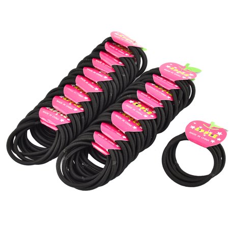 80pcs Stretchy Elastics Hair Bobble Ties Bands Ponytail Braid