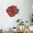 thumbnail image 3 of OULII 6Pcs Artificial Hanging Greenery Flower Vines for Decoration Cloth for Christmas, 3 of 6