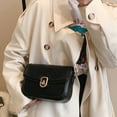 thumbnail image 5 of Bolsos cruzados para mujer, bolso de hombro de diseñador de moda, bolso tipo cartera con asa superior y correa ajustable, negro:;:;, 5 of 5