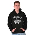 thumbnail image 5 of Dont Eat Friends Vegan Vegetarian Hoodie Sweatshirt Women Men Brisco Brands S, 5 of 5