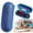 A1_Blue 7.68", variant on Veeogra Swim Goggle Protective Case,Blue 7.68" Portable Carrying Bag,Shockproof Goggle Storage Case,Built In Drain Hole,Zipper Closure,Swimming Goggle Storage Carry,Sports Sunglasses Protection