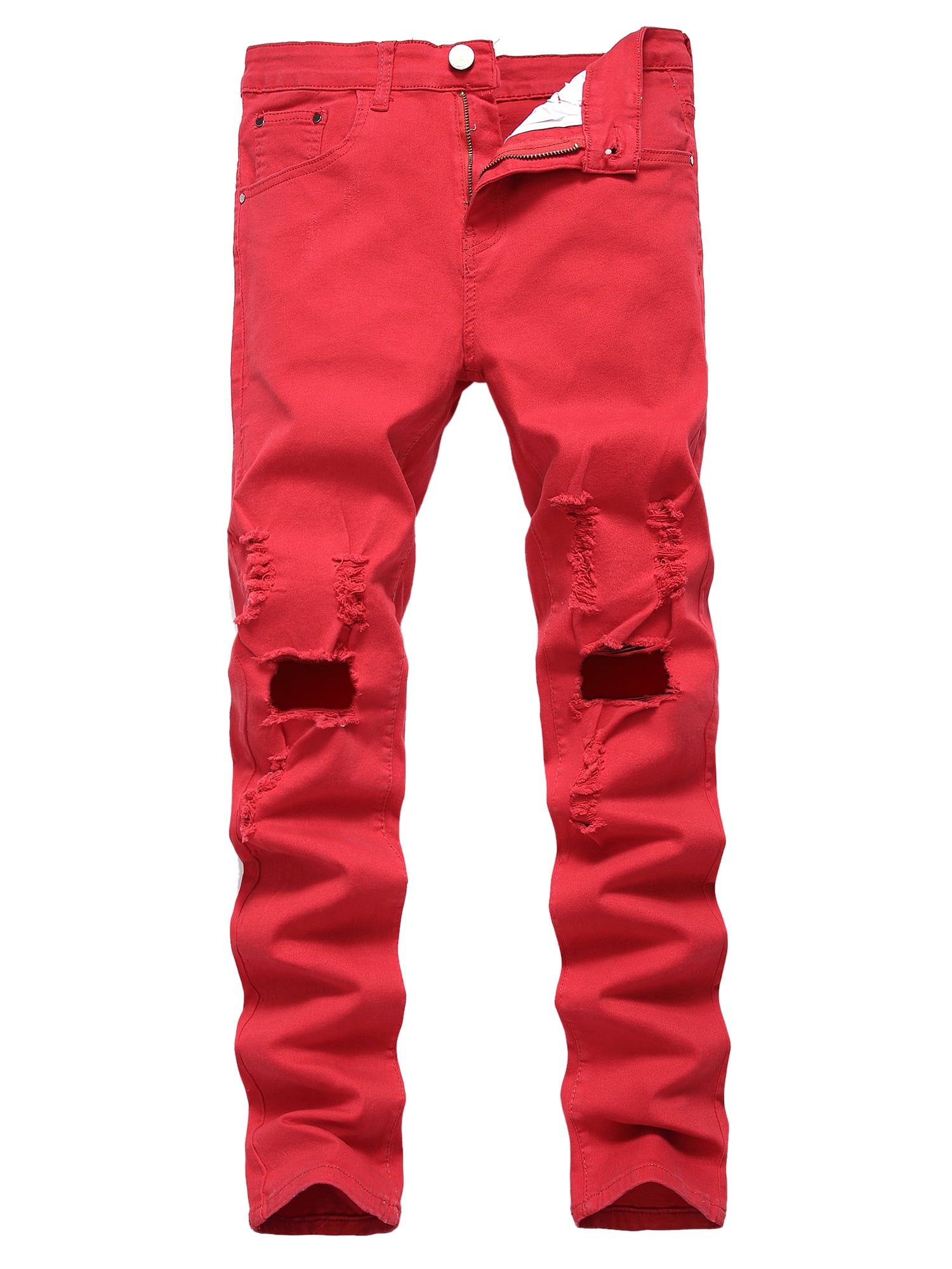jeans red colour