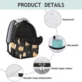 thumbnail image 4 of "Sophisticated Dog Print Backpack - Professional-Grade Carryall for College & Work, Premium Dog Lover Gift with Padded Shoulder Straps", 4 of 6