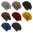 thumbnail image 4 of Gorro de hombre otoño e invierno Europa y Estados Unidos gorro de punto más gorro de terciopelo cálido con protección para los oídos gorro de lana, 4 of 5