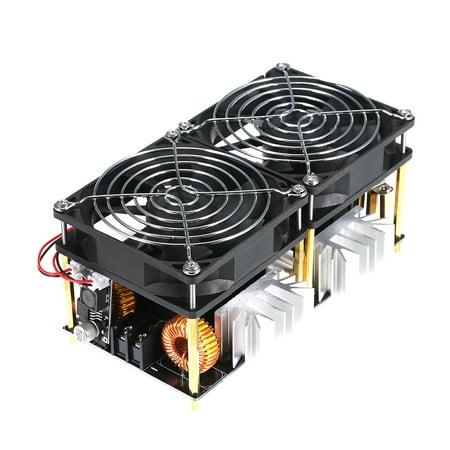 

Carevas 1800W 40A -48V ZVS Induction Heating Board Module DIY Flyback Driver Good Heat Dissipation with Coil Accessories