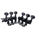 thumbnail image 1 of 6x Lock String Tuning Key Pegs , Gear Ratio 1:18, Metal Alloy Guitar String Tuning Pegs Machine Head para Guitarra Eléctrica, Folk, Acústica Chr Negro 6L Baoblaze clavijas, 1 of 8