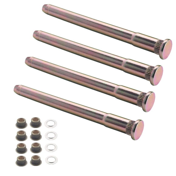Dewhel Door Hinge Pin and Bushing Repair Kits 2 Door Front Rear Left or Right For 1994-2004 Chevy S10 Pickup Blazer GMC S15 Pickup Sonoma Jimmy Bravada