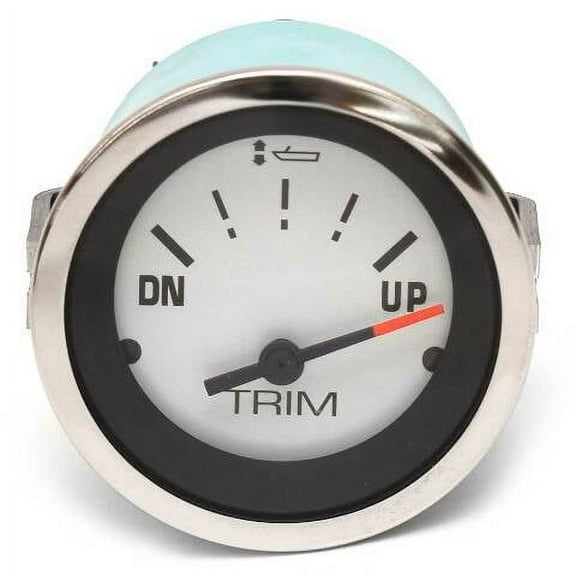 Teleflex Marine Boat Trim Gauge 63964F | Lido Black Mercury Volvo Yamaha