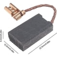 thumbnail image 2 of For 11240 Rotary Hammer Replacement Carbon Brush Set of 10Pcs 1617014138, 2 of 5