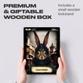 thumbnail image 6 of UNIDRAGON Wooden Jigsaw Puzzle Pop Art Count Rabbit 250 Pieces, 6 of 7