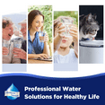 thumbnail image 6 of Membrane Solutions 50 Micron Sediment Water Filter Replacement PP Polypropylene Cartridge 10"x 2.5" for Whole House RO Water Filtration, 4 Pack, 6 of 7