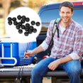 thumbnail image 6 of Carp Fishing Beads 50pcs/lot Round Soft Rubber Black Green Brown Grey Carp Fishing Rig Beads 6mm/8mm, 6 of 6