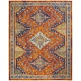 thumbnail image 3 of Nourison Allur Boho Transitional Orange Multicolor 7'10" x 9'10" Area Rug, (8' x 10'), 3 of 9