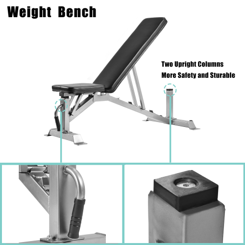 Details about  / Adjustable Utility Weight Bench Weightlifting Strength Training body Workout US