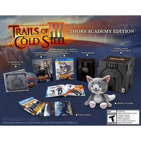 The Legend of Heroes: Trails of Cold Steel III - Thors Academy Collector's Edition (Console Not Included) [PlayStation