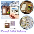 thumbnail image 5 of Portable Travel Wooden Handmade Paint Palette Oil Painting Tray Boxs бж R1L9, 5 of 8