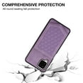 thumbnail image 2 of Case for Samsung Galaxy A12 5G 6.5" 2021, Allytech Detachable Crossbody Strap Flip PU Leather Magnetic Button RFID Blocking Purse Wallet Stand Case for Samsung A12 5G, Purple, 2 of 7