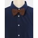 thumbnail image 2 of CORBATA DE LAZO PREATADA PARA HOMBRES INSPIRADA EN EL DÍA DEL PADRE, CON CORREA AJUSTABLE, COLOR SÓLIDO, CORBATA DE LANA, COLOR CAFÉ, 2 of 5