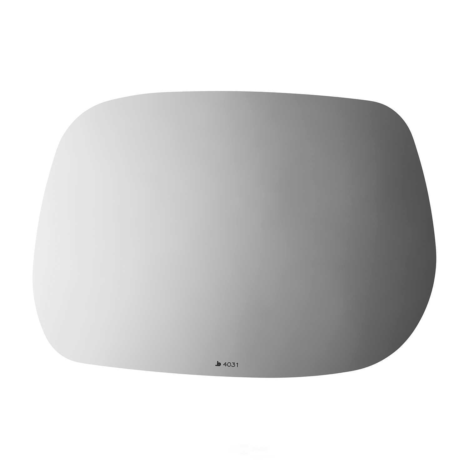 Burco Side View Mirror Replacement Glass - Clear Glass - 4031