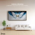thumbnail image 2 of Cuadro Decorativo Canvas Revolution Marco Flotante Alas Corazón Dorado 120x60, 2 of 3