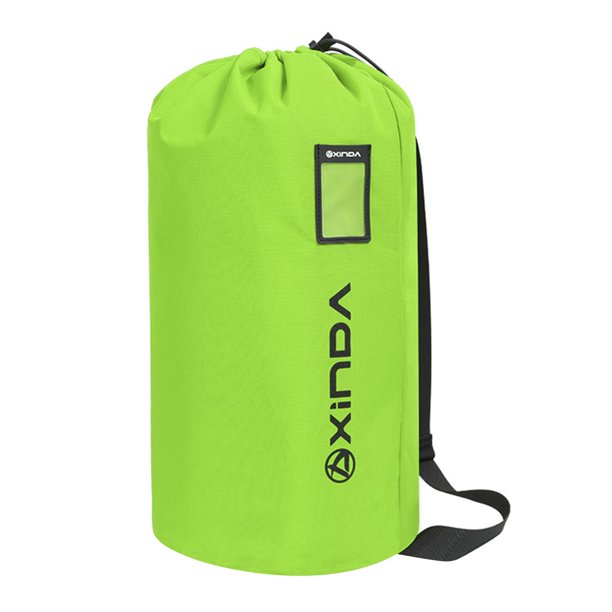 Bolsa para cuerda de escalada, almacenamiento de cuerdas, trabajo, montañismo, jardinería, construcción, grande 35 litros