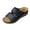 Blue_003, variant on Women’s Dual Adjustable Hook & Loop Slide Sandals, Acupressure Massage Insole Wedge Platform Open Toe Slip On Casual Walking Mules Red 7.5(EU-39)