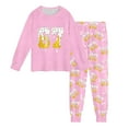 thumbnail image 4 of Rhuody Pajamas For Boys Long Sleeve Top And Pants Sleepwear Graphic Printed Crewneck 2Pieces Pj'S Set Comfortable Wear Light Pink 3-4 Years, 4 of 4