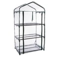 thumbnail image 1 of Genesis GEN-3PVC 3 Tier Portable Rolling Greenhouse with Clear Cover, 1 of 1