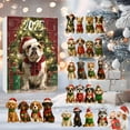 thumbnail image 7 of 2025 Advent Calendar with 24 Days of Puppy Figure Surprises Festive Holiday Countdown Set for Christmas Celebration, 7 of 7