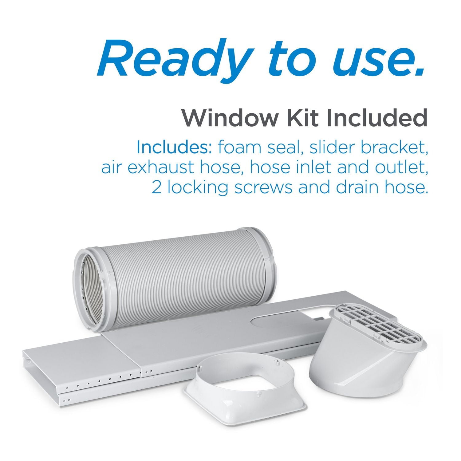 Black + Decker Portable Air Conditioner with Heat, 8,150 BTU SACC/CEC (12,000 BTU ASHRAE 128) with 10,500 BTU Heating for Rooms Up To 550 Sq. Ft., White