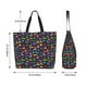 thumbnail image 5 of Balery Colorful Excavator Bolsa Tote Estilo Estético con Cremalleras, Bolsa de Hombro, Bolsa de Compras Grande y Plegable, 5 of 8