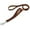 Brown, variant on Wide Thick Genuine Leather Dog Leash with Dual Handle Pet Traffic Leashes for Large Dogs