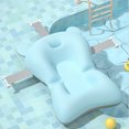 thumbnail image 3 of Almohada Baño para Bebé Alfombrilla Flotante Soporte para Ducha para Bebé 0 A 12 Meses (azul Claro), 3 of 6