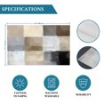 thumbnail image 6 of Brown Grey Ombre Placemats Set of 2, Geometric Abstract Art Modern Washable Wipeable Table Mats for Dining Tables, Indoor Outdoor Kitchen Place Mats for Holiday Party Table Decor, 6 of 9