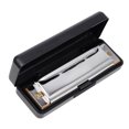 thumbnail image 1 of unbranded 1Ud Instrumento Metal Harmonica 10 Agujeros Tonalidad G Para Folk, 1 of 8