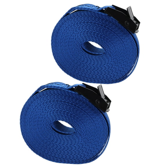 Navy Blue Heavy Duty Lashing Straps Zinc Alloy Buckles Tie Down Strapping Bands