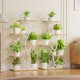 thumbnail image 5 of Soporte para plantas de interior EVAWOO de 44 cm de alto con luces de cultivo de 5 niveles, 5 of 9