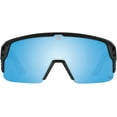 thumbnail image 2 of Spy MONOLITH 5050 Happy Boost Bronze Polarized Ice Blue Spectra Mirror Shield Unisex Sunglasses 6700000000187, 2 of 6