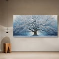 thumbnail image 7 of Large White Trees of Life Canvas Wall Art, Creative Trees Decor Painting Canvas Print for Living Room, Bedroom, Office Decorations, Gifts for Men, 7 of 7