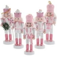 thumbnail image 1 of 5pcs Christmas Nutcracker Hanging Ornament Christmas Decor Christmas Nutcracker Pendant, 1 of 9