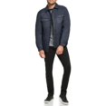 thumbnail image 1 of Calvin Klein - chamarra acolchada para hombre, Shacket Navy, Large, 1 of 4