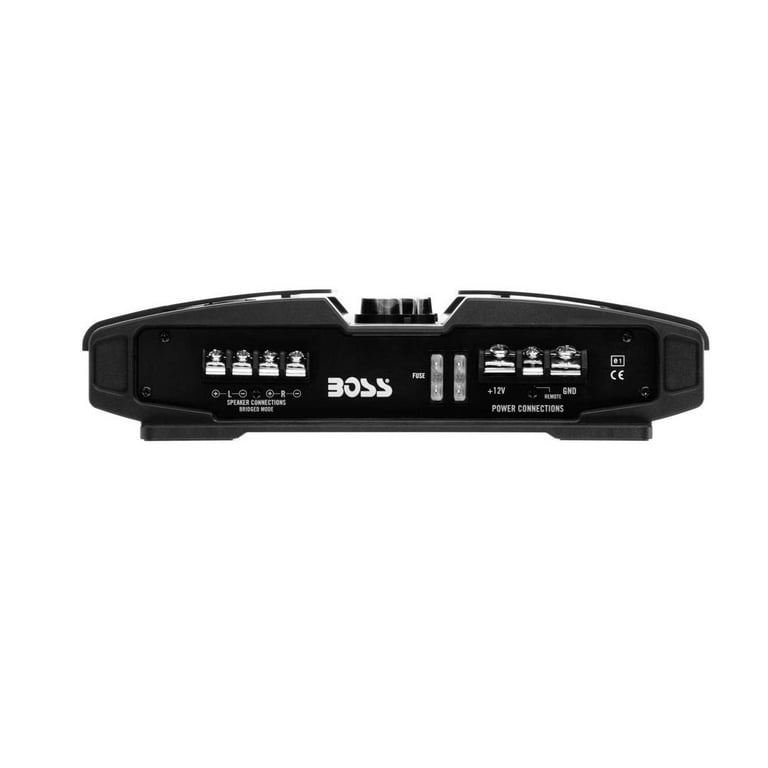 BOSS Audio Systems Phantom 1600W Car Amplifier, 2 Channel, Full
