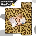 thumbnail image 4 of Yellow and Brown Of Leopard Print Toddler Nap Mats for Kids Preschool,Sleeping Mat Bag or Kids,Toddler Sleeping Bag,Toddler Nap Mat or Daycare, 4 of 6