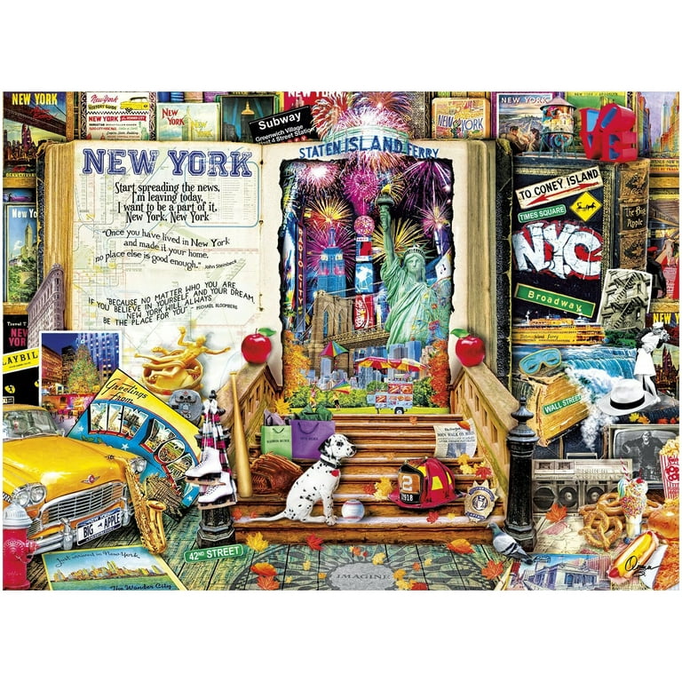 Buffalo Games Aimee Stewart Collection Life is an Open Book New