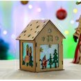 thumbnail image 3 of Adorno Navideño con Luz LED para el Hogar, Decoración Luminosa de Madera para Escritorio, Regalos, 3 of 4