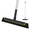 Black, variant on Yocada Floor Squeegee Broom with 51" Adjustable Iron Pole for Bathroom Shower Glass Tile Floor Blue