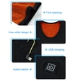 thumbnail image 4 of Penkiiy Heated Vest for Men and Women, Smart Electric Heating Vest Rechargeable, Battery Not Included Heated Vest Black, 4 of 8