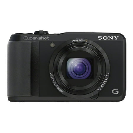Sony Cyber-shot DSC-HX30V - Digital camera - compact - 18.2 MP - 20x optical zoom - Wireless LAN - black