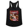 thumbnail image 1 of Carrie Comic Black Women's Slim Fit Racerback Tank Top M, 1 of 2