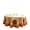 Beige,M, variant on Thanksgiving Turkey Round Tablecloth, Medium, Fall Pumpkin Print, Turkey Leaves Pattern, Stain-Resistant, Autumn Home, Dining Table Cover, Harvest Festival, Dinner Party, Holiday Decor Gift, Easy C